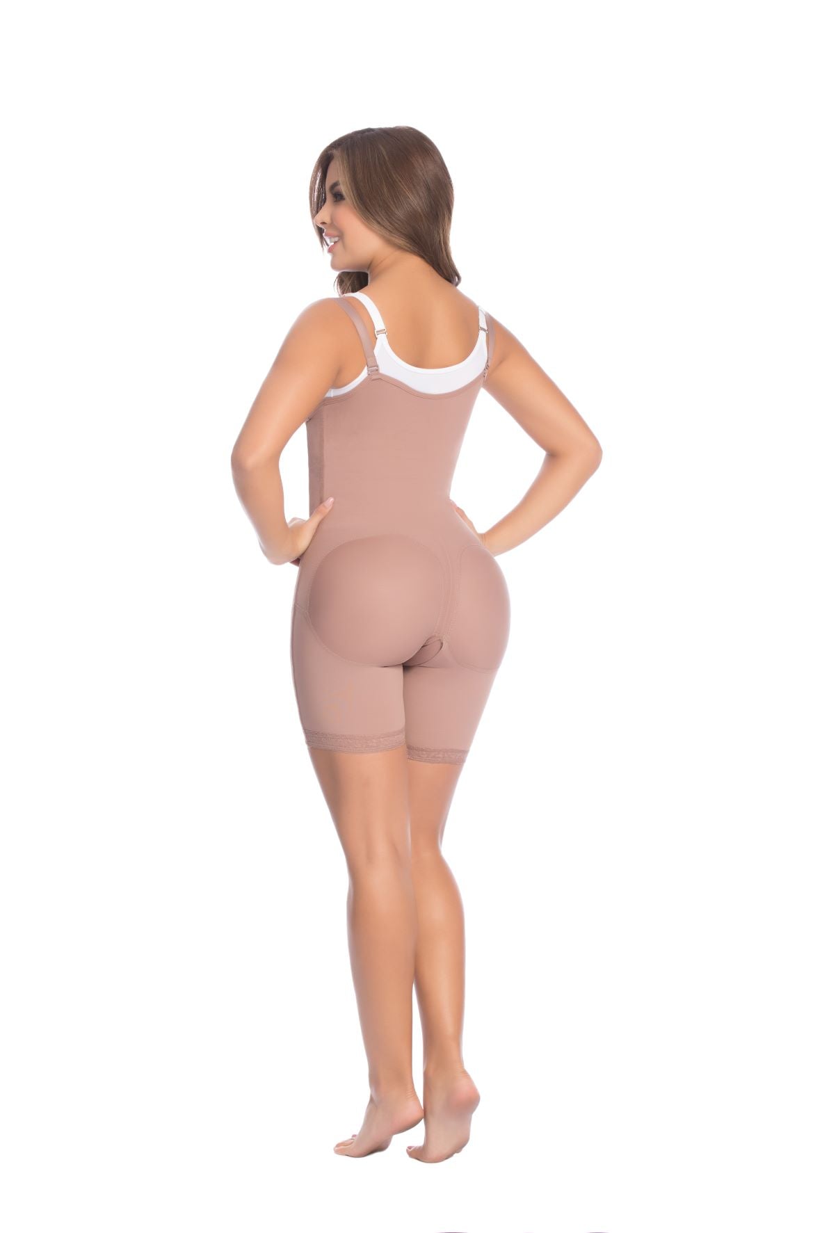 Mid-Thigh Faja with 3 Clips Levels – Fajas Comfort Fit