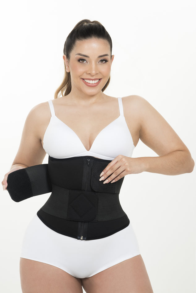 Double Compression Waist Trainer | Snatched By Kay