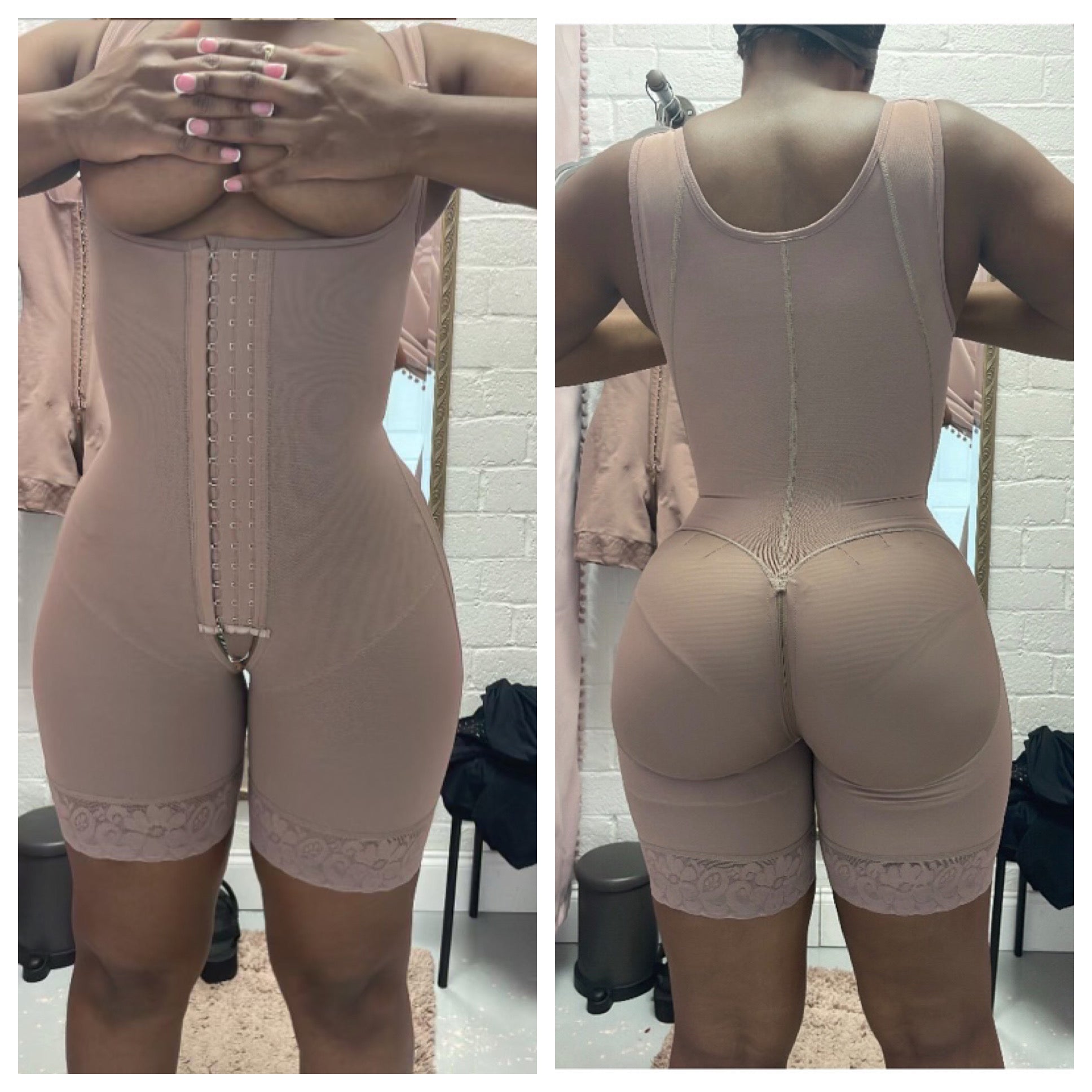 The Best Fajas Colombianas Fresh and Light-Bodysuit Shapewear High Support  Above the Waistline for a Slim Hourglass Figure Seamless Shaper at   Women's Clothing store